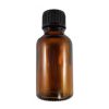 25ml kingston glass amber bottle black cap with dropper