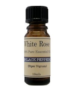 Black Pepper 100% pure essential oil. Therapeutic & cosmetic grade.