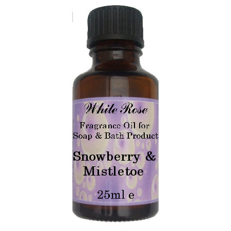 Snowberry & Mistletoe Fragrance Oil For Soap Making